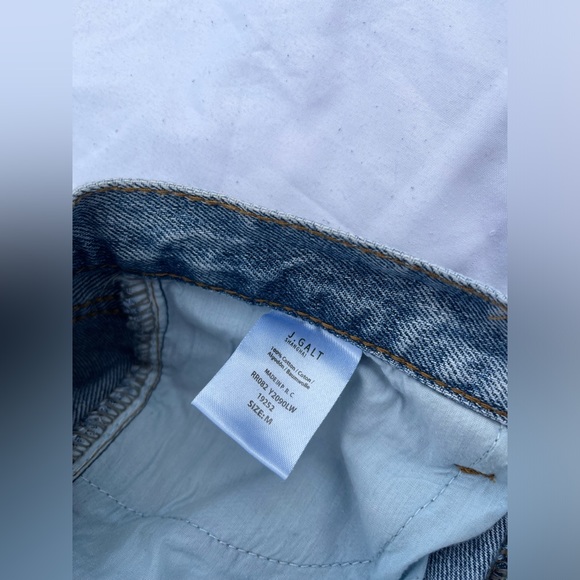 Brandy Melville / John Galt light wash straight leg denim jeans! WOMEN SIZE M - Picture 4 of 4